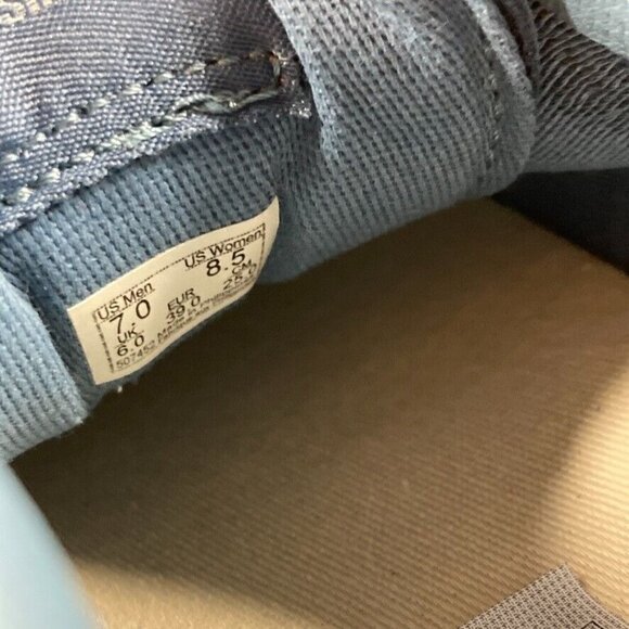 VANS OG Epoch LX Vault Suede Nubuck Blue Fusion Skate Shoe Mens 7 Womens 8.5 NEW - Picture 9 of 10